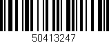 Código de barras (EAN, GTIN, SKU, ISBN): '50413247'