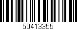 Código de barras (EAN, GTIN, SKU, ISBN): '50413355'