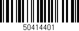 Código de barras (EAN, GTIN, SKU, ISBN): '50414401'