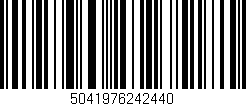 Código de barras (EAN, GTIN, SKU, ISBN): '5041976242440'