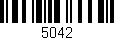 Código de barras (EAN, GTIN, SKU, ISBN): '5042'