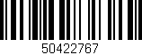 Código de barras (EAN, GTIN, SKU, ISBN): '50422767'