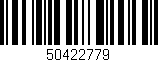 Código de barras (EAN, GTIN, SKU, ISBN): '50422779'