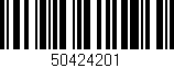 Código de barras (EAN, GTIN, SKU, ISBN): '50424201'