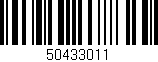 Código de barras (EAN, GTIN, SKU, ISBN): '50433011'