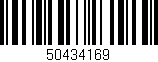 Código de barras (EAN, GTIN, SKU, ISBN): '50434169'