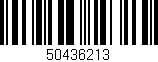 Código de barras (EAN, GTIN, SKU, ISBN): '50436213'