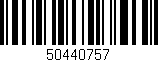 Código de barras (EAN, GTIN, SKU, ISBN): '50440757'