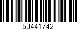 Código de barras (EAN, GTIN, SKU, ISBN): '50441742'