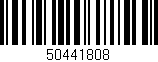 Código de barras (EAN, GTIN, SKU, ISBN): '50441808'