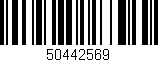 Código de barras (EAN, GTIN, SKU, ISBN): '50442569'