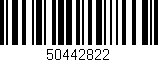 Código de barras (EAN, GTIN, SKU, ISBN): '50442822'