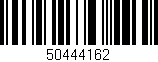 Código de barras (EAN, GTIN, SKU, ISBN): '50444162'