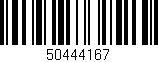 Código de barras (EAN, GTIN, SKU, ISBN): '50444167'