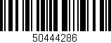 Código de barras (EAN, GTIN, SKU, ISBN): '50444286'