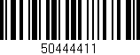 Código de barras (EAN, GTIN, SKU, ISBN): '50444411'