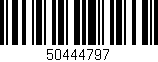 Código de barras (EAN, GTIN, SKU, ISBN): '50444797'