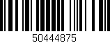 Código de barras (EAN, GTIN, SKU, ISBN): '50444875'