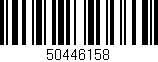 Código de barras (EAN, GTIN, SKU, ISBN): '50446158'