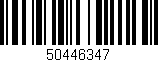 Código de barras (EAN, GTIN, SKU, ISBN): '50446347'