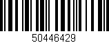 Código de barras (EAN, GTIN, SKU, ISBN): '50446429'