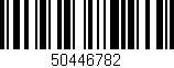 Código de barras (EAN, GTIN, SKU, ISBN): '50446782'