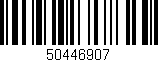 Código de barras (EAN, GTIN, SKU, ISBN): '50446907'