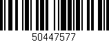 Código de barras (EAN, GTIN, SKU, ISBN): '50447577'