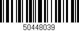Código de barras (EAN, GTIN, SKU, ISBN): '50448039'