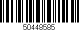 Código de barras (EAN, GTIN, SKU, ISBN): '50448585'