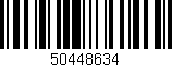 Código de barras (EAN, GTIN, SKU, ISBN): '50448634'