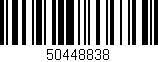 Código de barras (EAN, GTIN, SKU, ISBN): '50448838'
