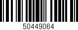 Código de barras (EAN, GTIN, SKU, ISBN): '50449064'