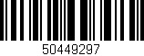 Código de barras (EAN, GTIN, SKU, ISBN): '50449297'
