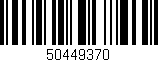 Código de barras (EAN, GTIN, SKU, ISBN): '50449370'