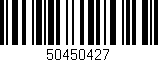 Código de barras (EAN, GTIN, SKU, ISBN): '50450427'