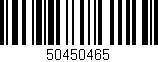 Código de barras (EAN, GTIN, SKU, ISBN): '50450465'