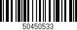 Código de barras (EAN, GTIN, SKU, ISBN): '50450533'