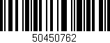 Código de barras (EAN, GTIN, SKU, ISBN): '50450762'