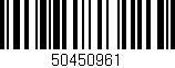 Código de barras (EAN, GTIN, SKU, ISBN): '50450961'