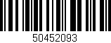 Código de barras (EAN, GTIN, SKU, ISBN): '50452093'