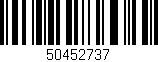 Código de barras (EAN, GTIN, SKU, ISBN): '50452737'