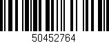 Código de barras (EAN, GTIN, SKU, ISBN): '50452764'