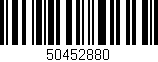 Código de barras (EAN, GTIN, SKU, ISBN): '50452880'