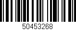 Código de barras (EAN, GTIN, SKU, ISBN): '50453268'