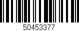 Código de barras (EAN, GTIN, SKU, ISBN): '50453377'