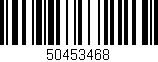 Código de barras (EAN, GTIN, SKU, ISBN): '50453468'