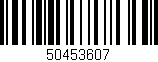Código de barras (EAN, GTIN, SKU, ISBN): '50453607'