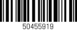 Código de barras (EAN, GTIN, SKU, ISBN): '50455919'