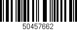 Código de barras (EAN, GTIN, SKU, ISBN): '50457662'